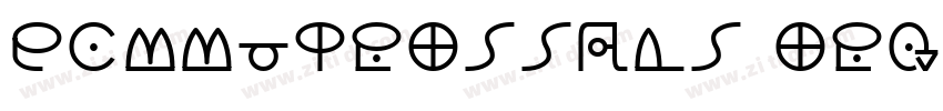 CommutersSans Regula字体转换